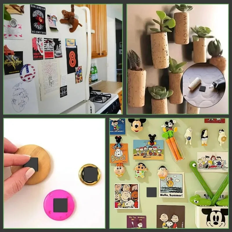 Magnet Sheet for Household Refrigerator Office Flexible Sticky Stickers
