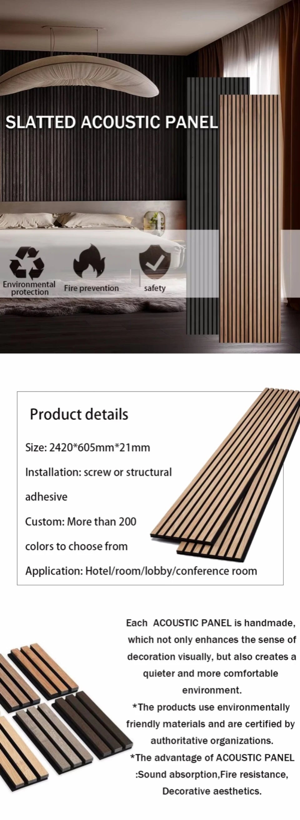 Sound Proof Walnut Veneer Wood Wool Slat Wall Wooden Akupanel Acoustic Panels For Walls