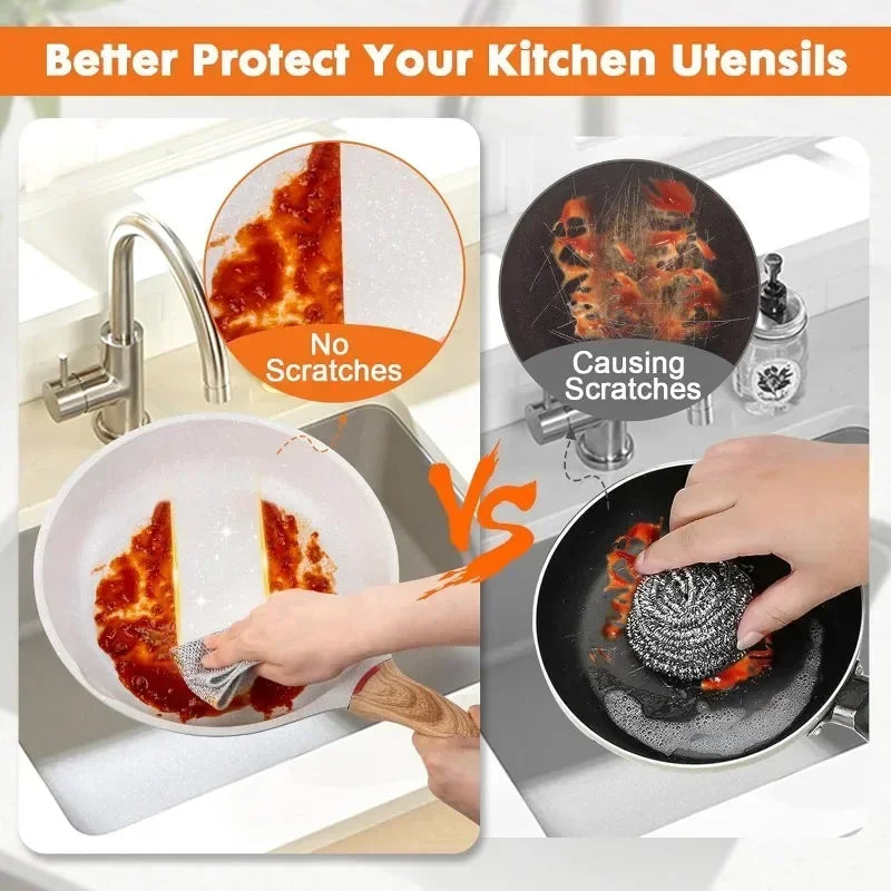 Wholesale Metal Steel Wire Rags Cloth Home Kitchen