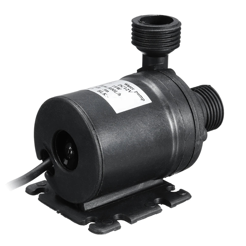 Quiet Water Pump Mini DC12V/24V Brushless Motor Submersible Aquarium Water Pump