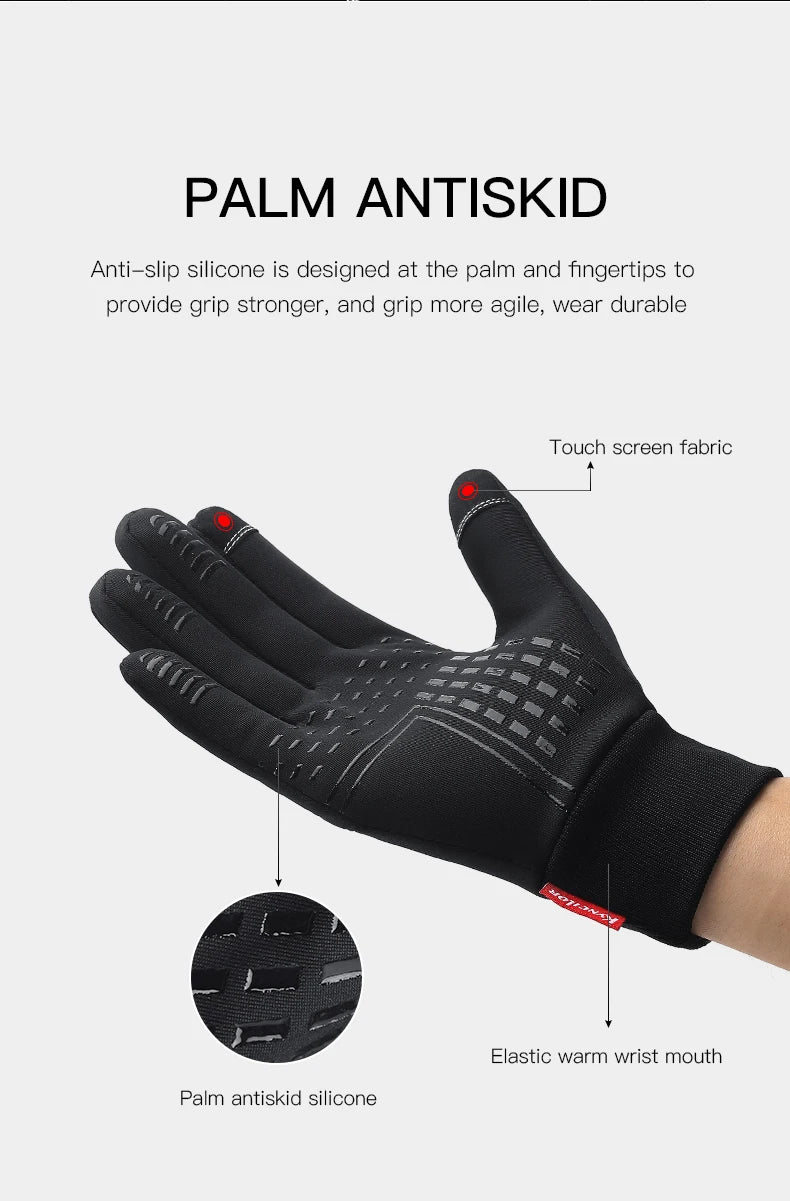 Winter Glove Warm Touch Screen Gym Fitness Full Finger Gloves For Men Women