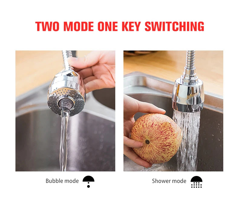Kitchen gadgets 2/3 Mode Faucet 360 Degree Rotation Filter Extension