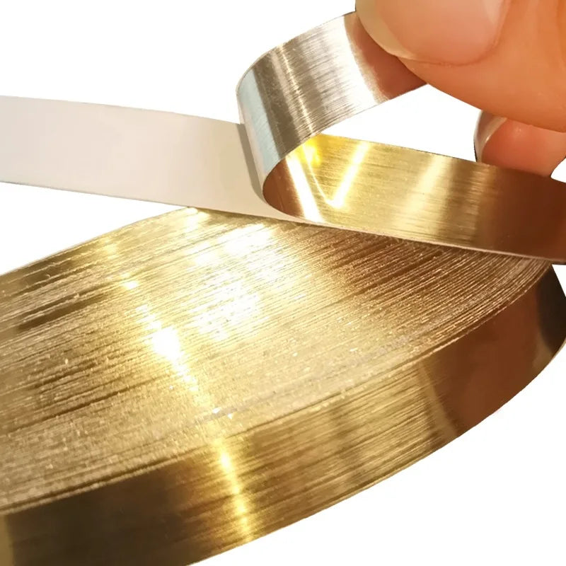 Tile Stickers Tape Floor Waterproof Wall Gap Sealing Strip Gold Silver Tile Beauty Seam Sticker Home Decoratio