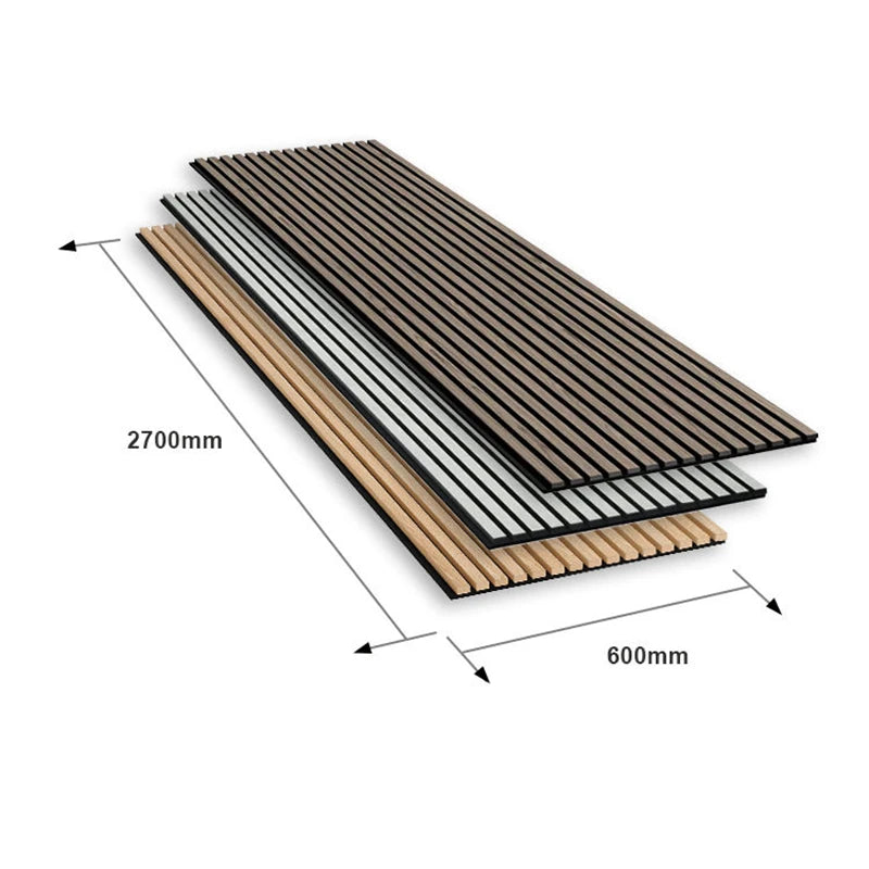 Sound Proof Walnut Veneer Wood Wool Slat Wall Wooden Akupanel Acoustic Panels For Walls