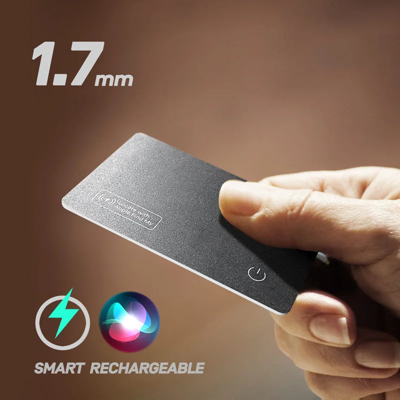 Tracking card wallet GPS locator