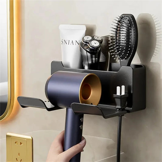 Hair Dryer Organizer Storage Bathroom Accessories